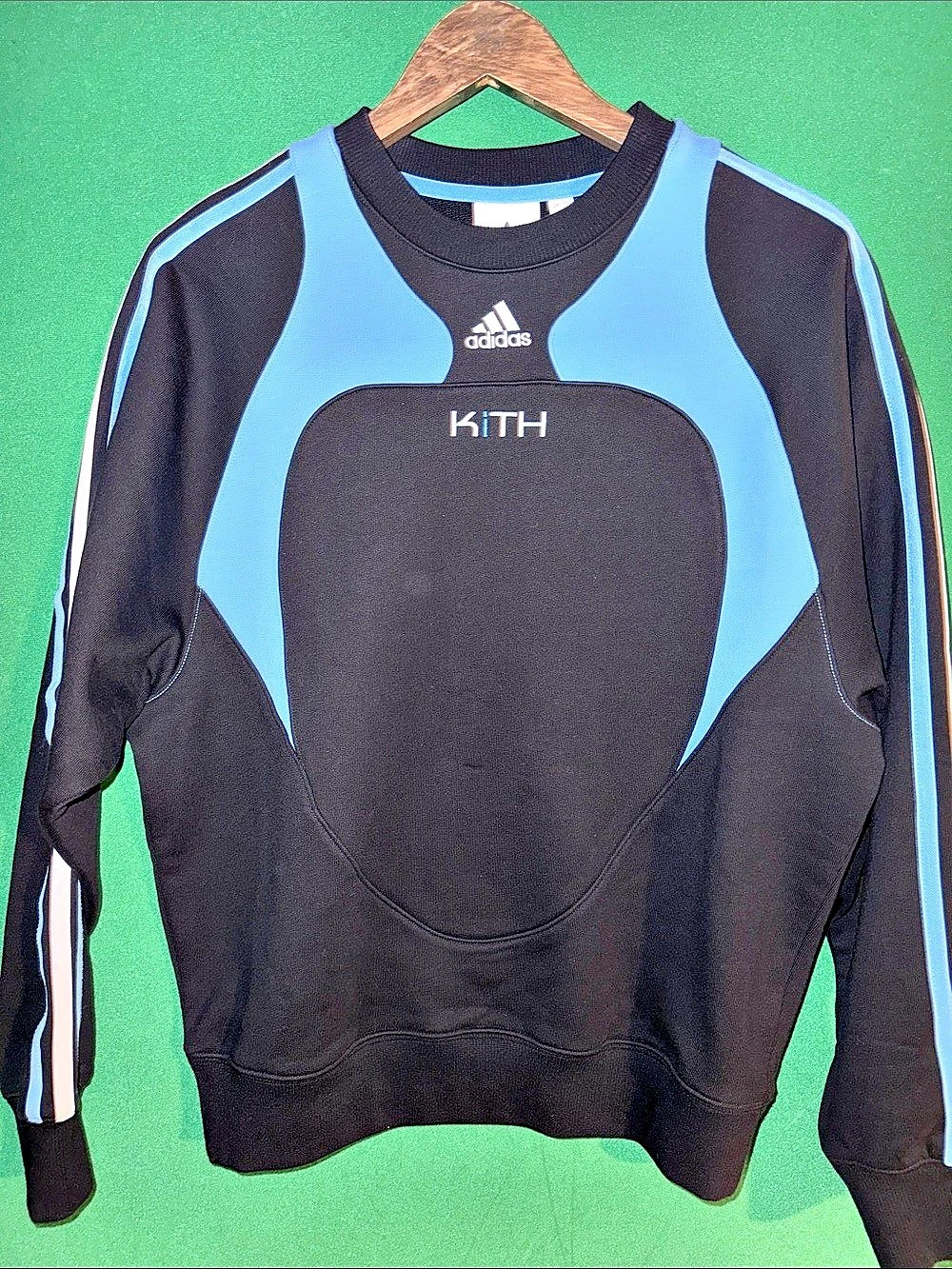 adidas x KITH Messi sweatshirt Black & Blue